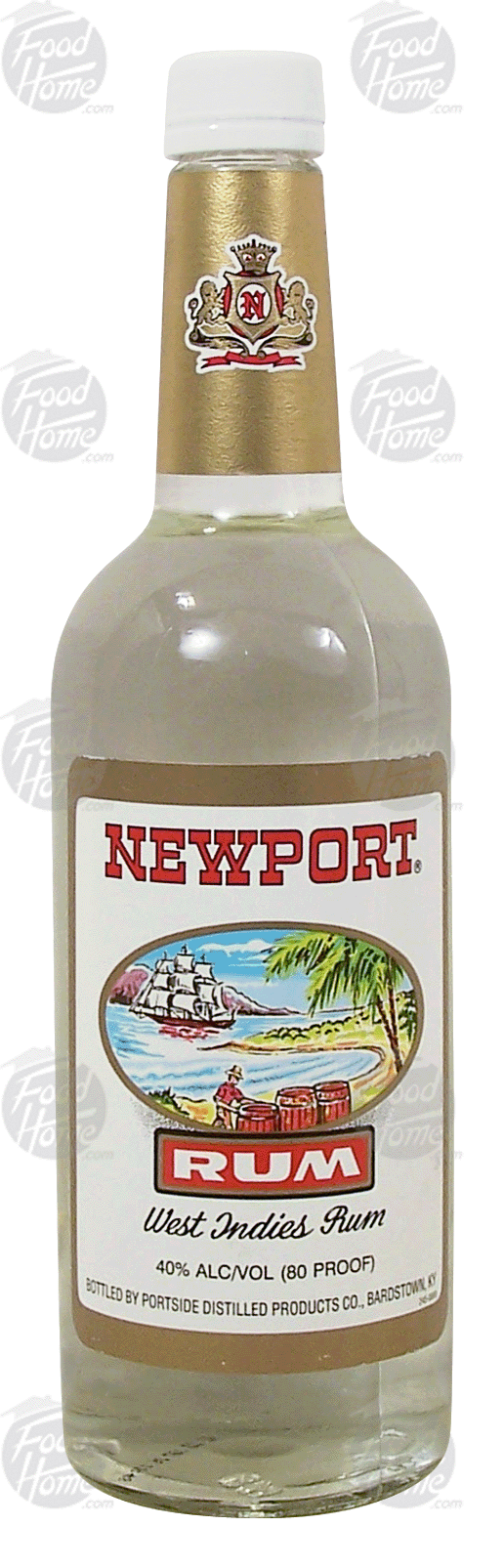 Newport  rum, west indies, 40% alc. by vol. Full-Size Picture